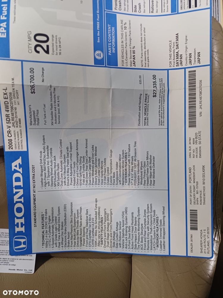 Honda CR-V 2.4 EX - 35