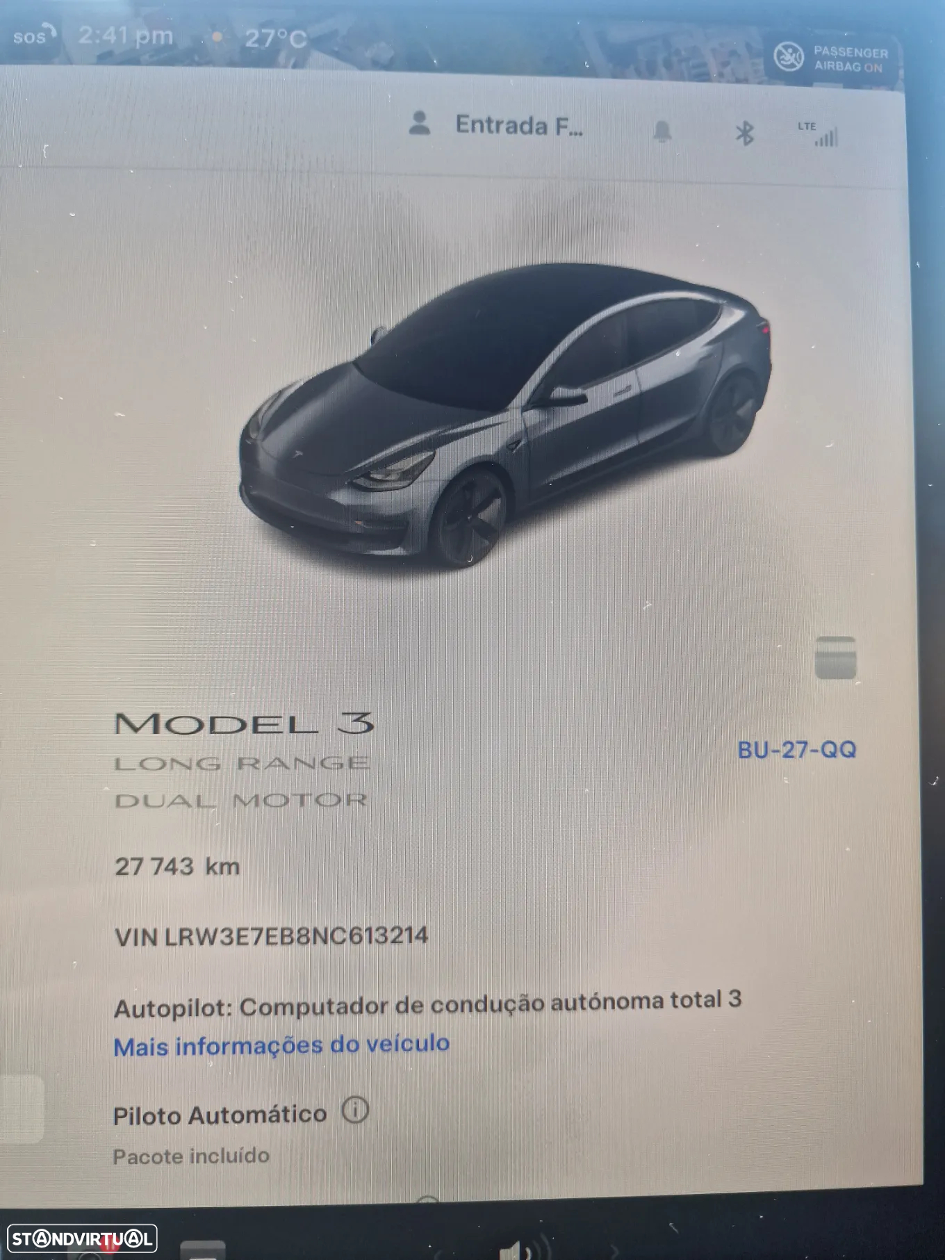 Tesla Model 3 Long Range Tração Integral - 20