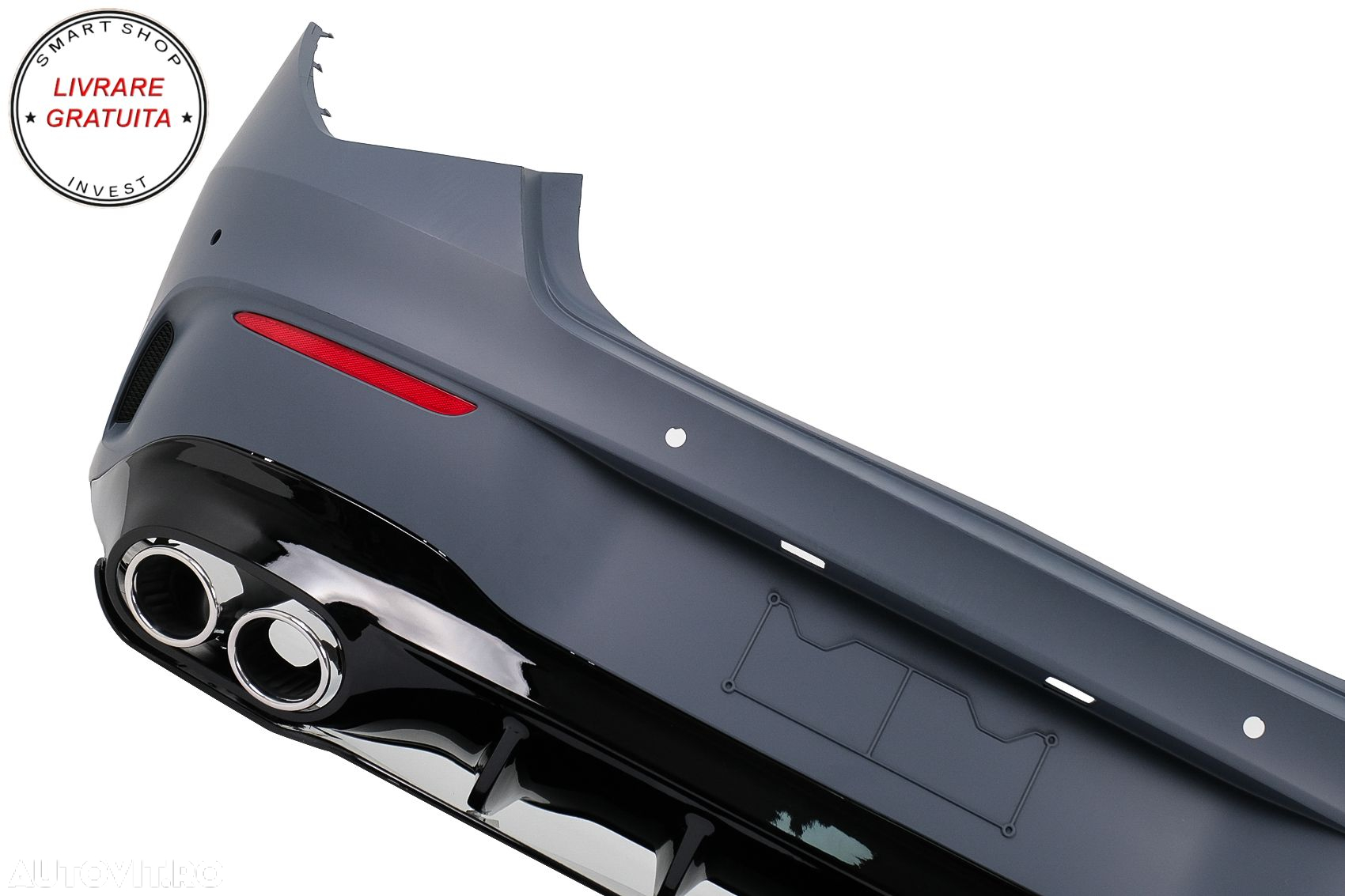 Pachet Exterior Complet Mercedes CLA C118 Sedan X118 Shooting Brake (2019-) CLA45 - livrare gratuita - 11
