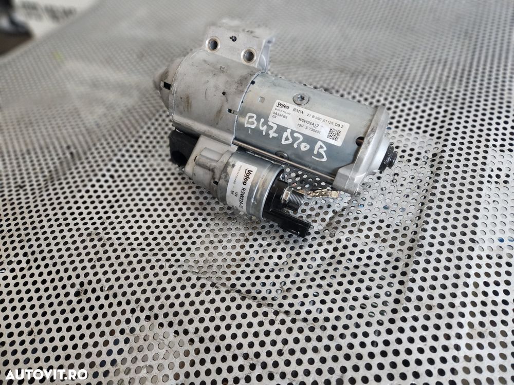 Electromotor Nou Sub 1.000 Km Bmw 2.0 D B47D20 Euro 6 G20 G21 G30 G31 X3 X4 X5 X6 X7 G05 G06 G07 F1 - 2