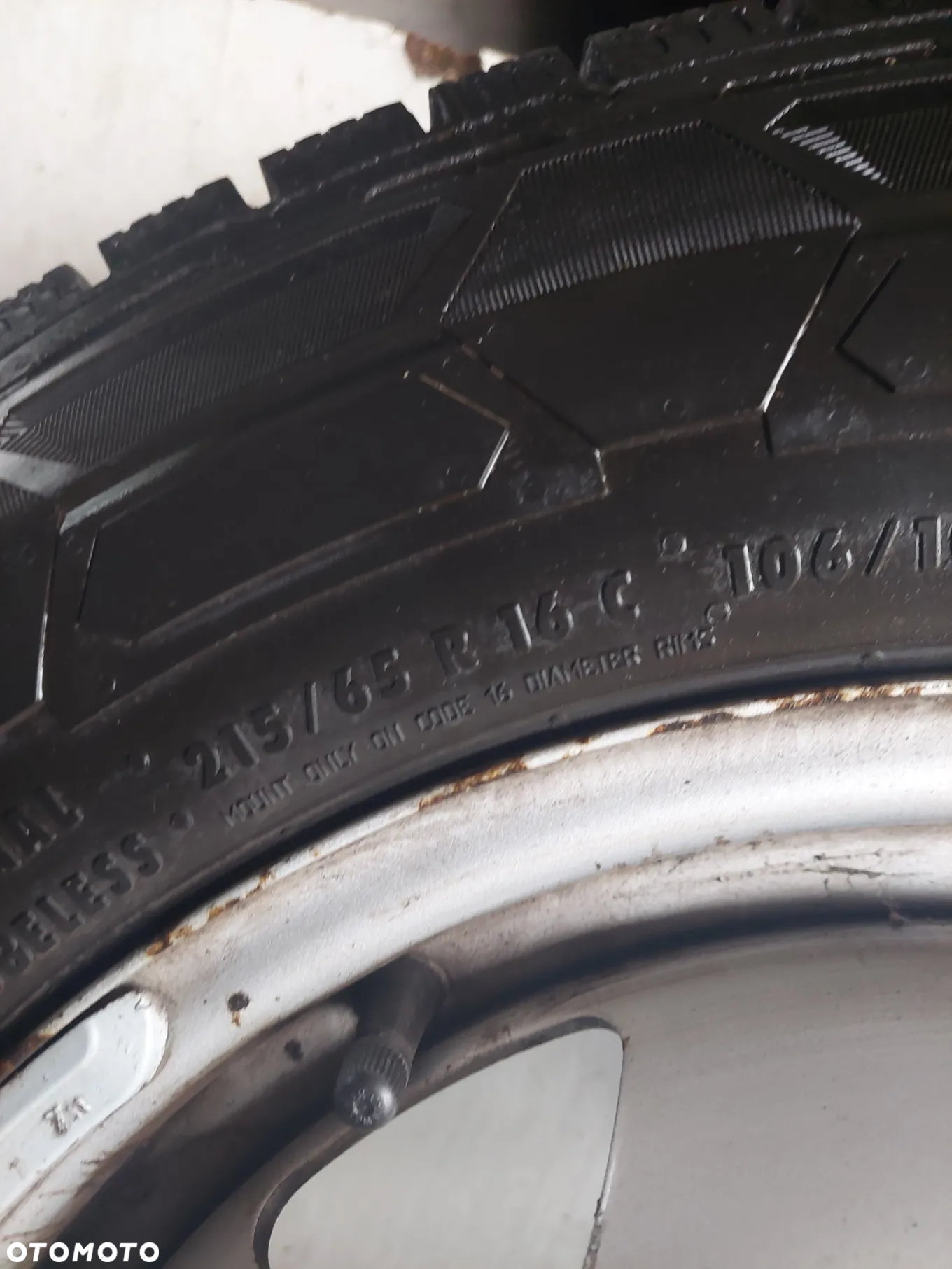 Koła  Felgi Stalowe Vw Transporter T5 T6 5x120 Opony Zimowe Continental Van Contact Winter 215/65R16C - 8