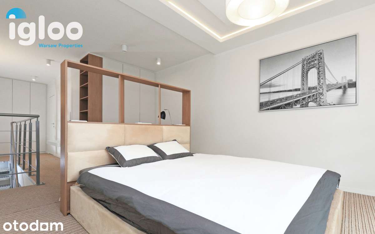 Elegancki dwupokojowy loft na Mokotowie