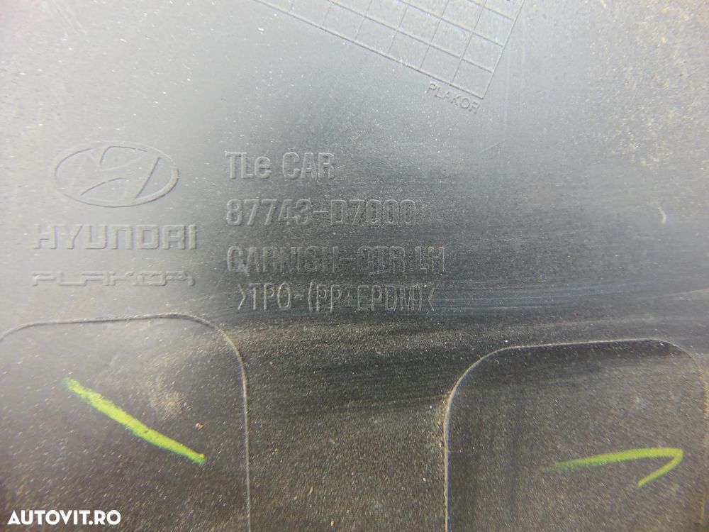 Bandou aripa spate Hyundai Tucson 2015-2020 ornament aripi spate stanga dreapta tucson 3 - 7