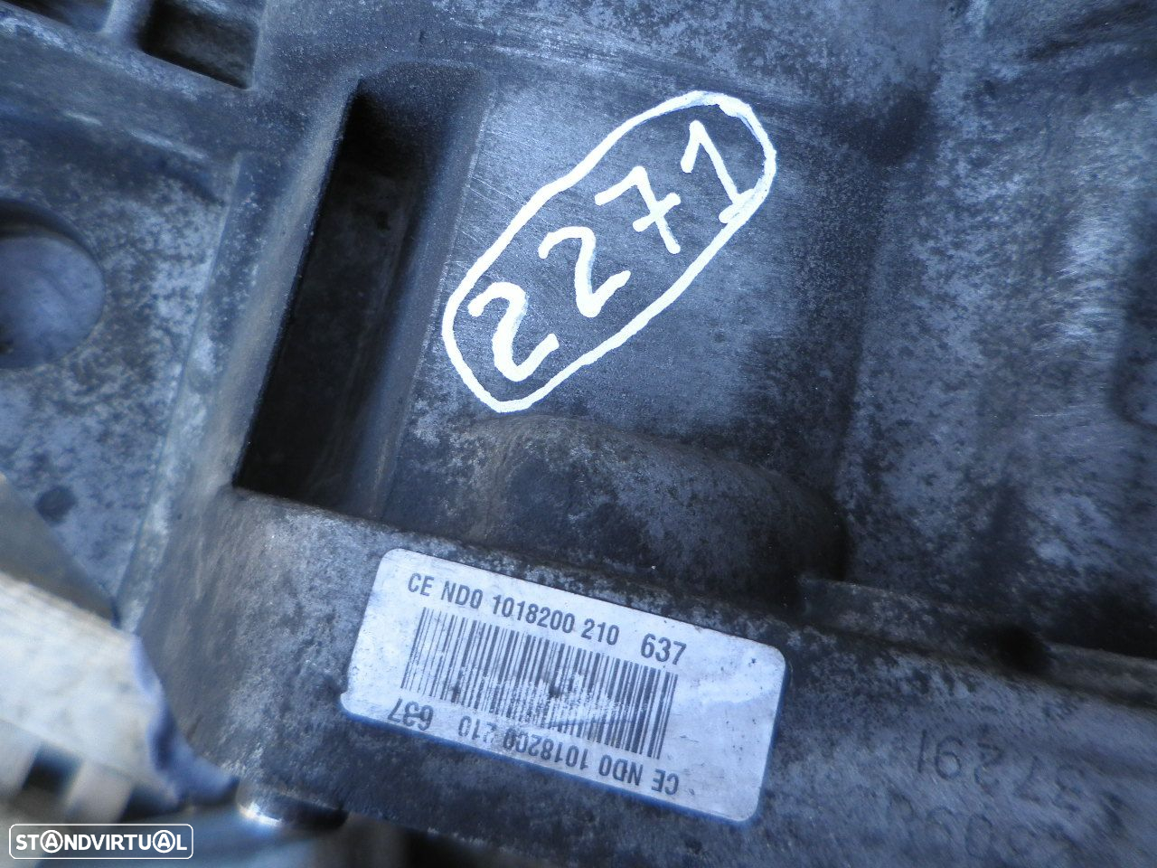Caixa Velocidades ND0 102 NISSAN PRIMERA P12 2006 1.9DCI 120CV 5P CINZA DIESEL - 3