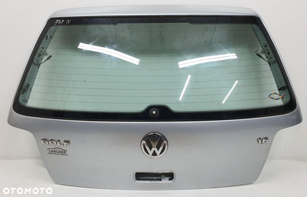 KLAPA BAGAŻNIKA TYLNA TYŁ LA7W VW GOLF IV HB - 1