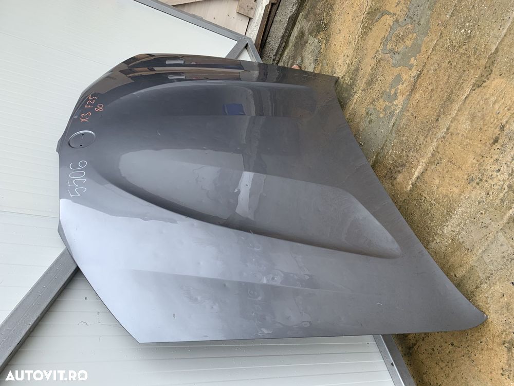 Capota motor, BMW X3, X4, F25, F26, 2011, 2012, 2013, 2014, 2015, 2016, 2017. - 2