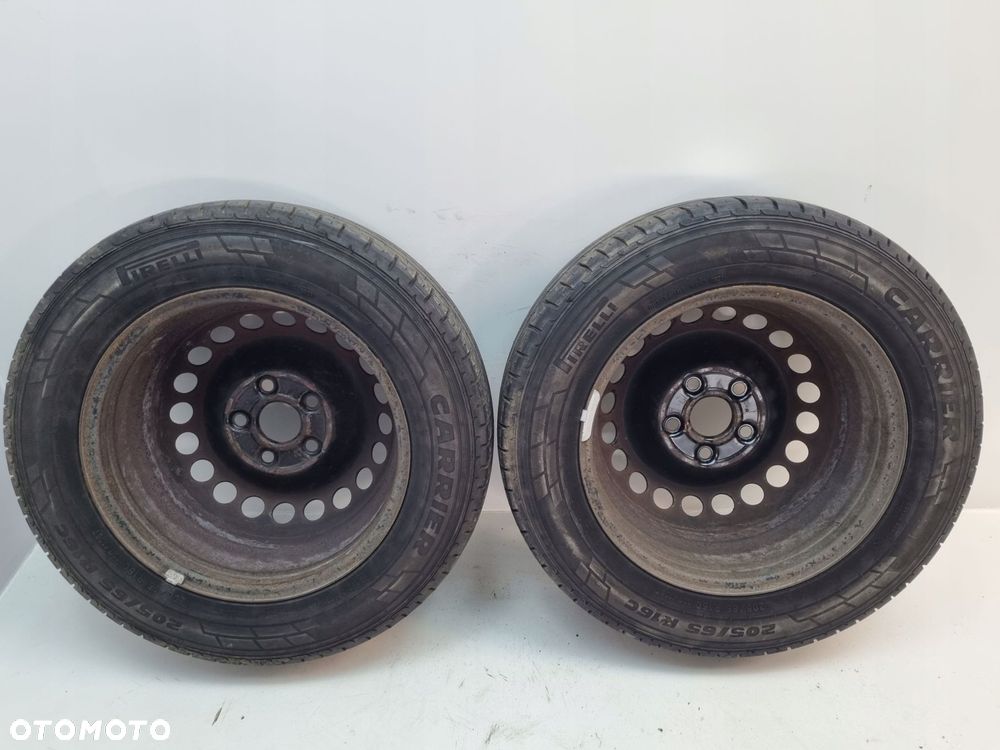2x KOŁA LETNE VW Transporter T5 T6 Zapas felga 205/65 R16C 5x120 7H0601027D - 16