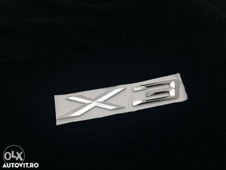 Emblema BMW X3 abs spate - 1