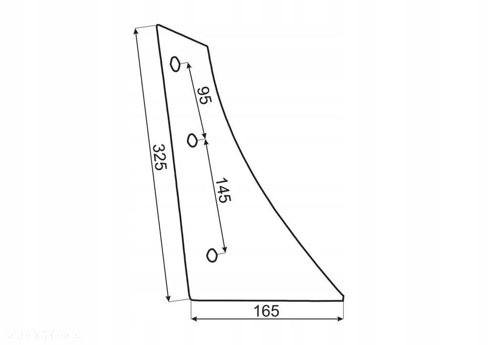 KVERNELAND PIERŚ ODKŁADNICY 073230 PRAWA / LEWA 073231 iQ PARTS - 3