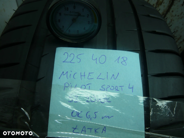 opona michelin pilot sport 4 225 40 18 6,5mm 5220r