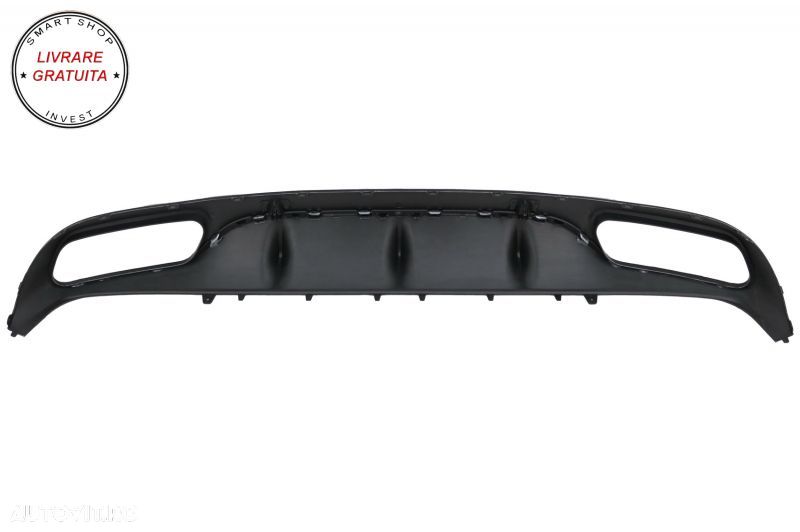Difuzor Bara Spate cu Ornamente Evacuare Mercedes C-Class C205 A205 Coupe Cabriole- livrare gratuita - 5