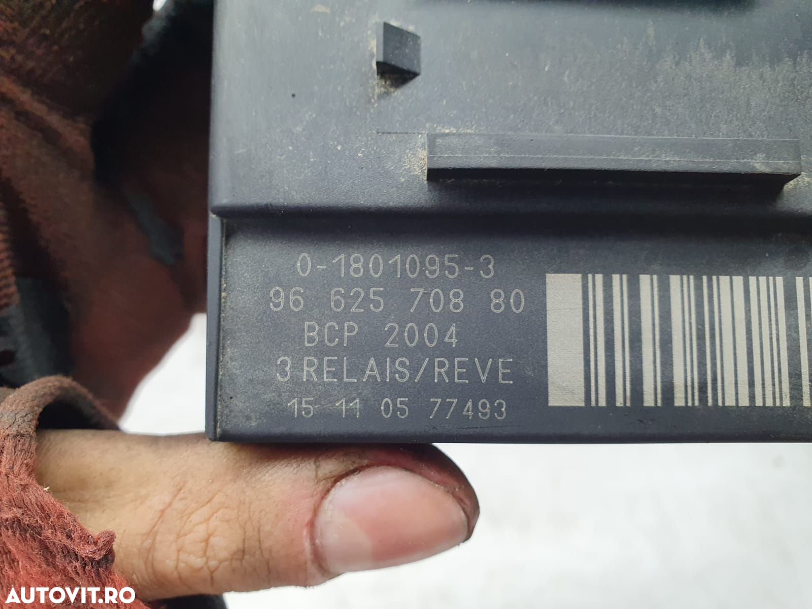 Releu electroventilator gmv 9662570880 Peugeot 308 T7 [2007 - 2011] - 5