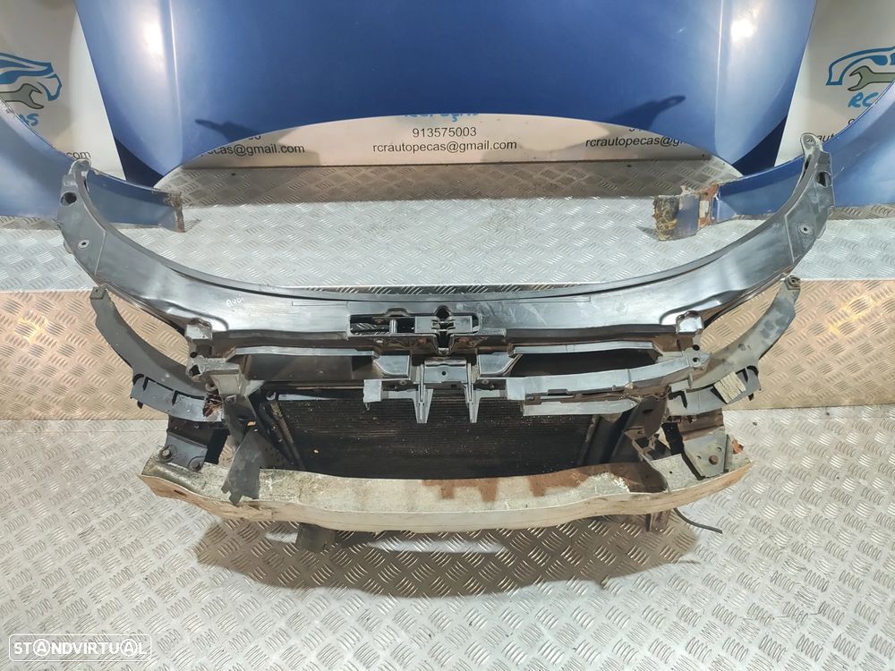 FRENTE COMPLETA AUDI A3 8P 8P1 FASE II 2 CAPOT PARACHOQUES GUARDA-LAMAS OTICAS RADIADOR VENTILADOR FRENTE FIBRA REFORÇO DIESEL - 19