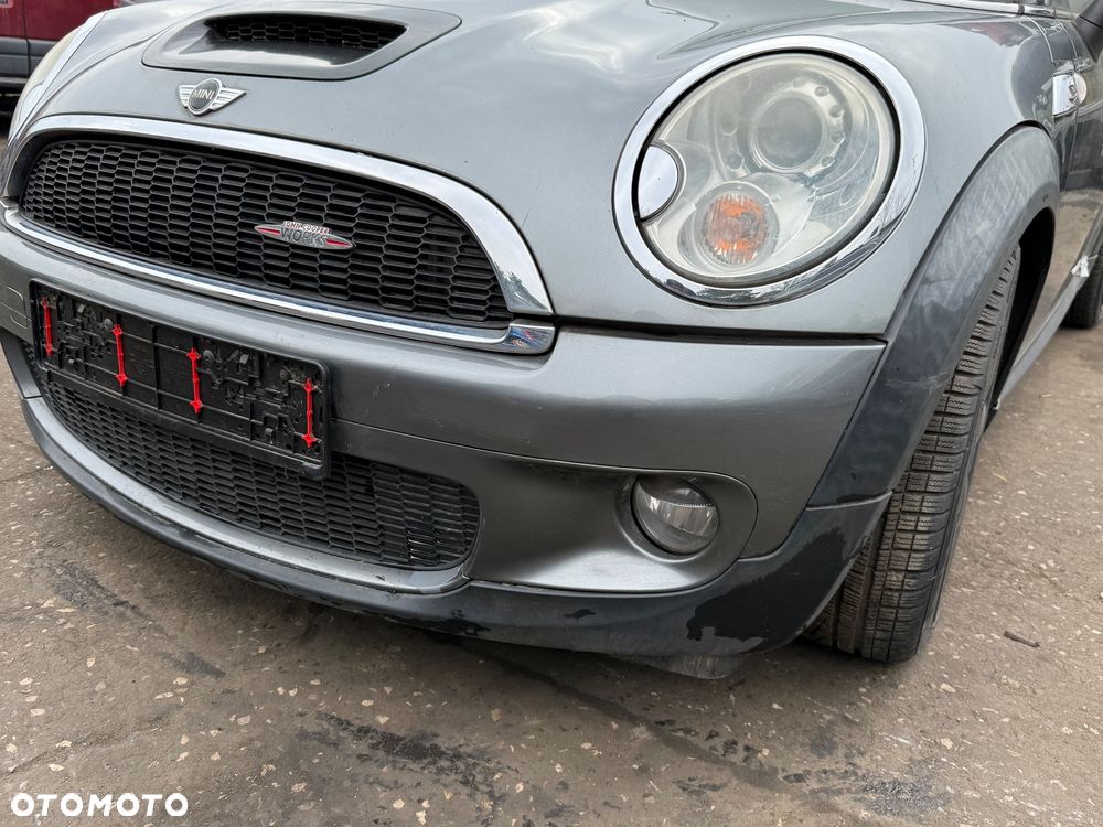 PRZÓD KOMPLETNY MINI COOPER R56S 871  - MASKA ZDERZAK BŁOTNIKI LAMPY - 4