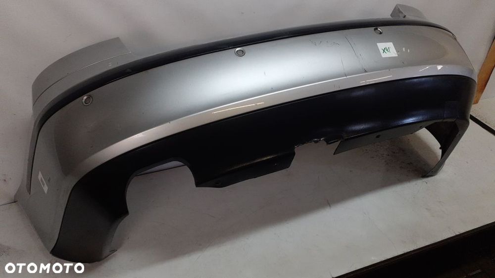 + ZDERZAK TYŁ TYLNY SKODA OCTAVIA II 2 9102 SREBRNY PDC CZUJNIKI - 2