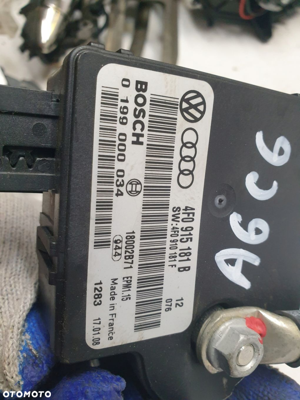 MODUŁ STEROWNIK AKUMULATORA AUDI A6 C6 4F0915181B - 4
