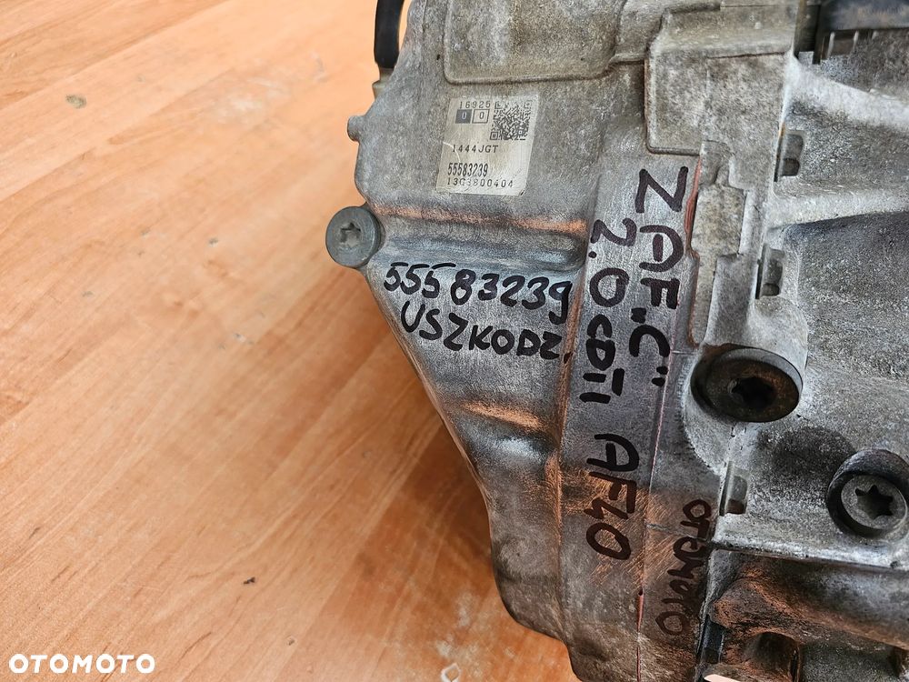 SKRZYNIA BIEGÓW AUTOMAT KONWERTER AF40 USZKODZONA OPEL ZAFIRA C 2.0 CDTI 55583239 - 10