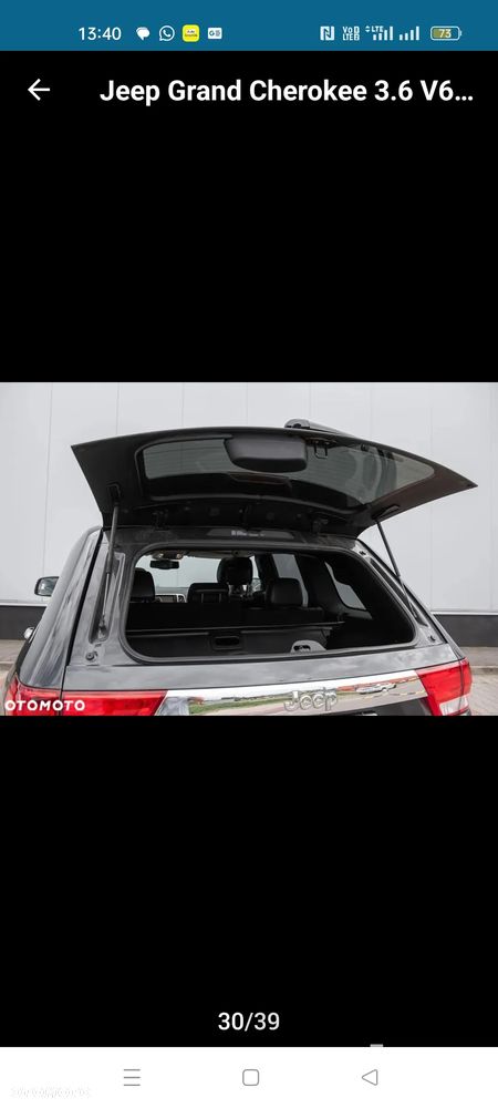 Jeep Grand Cherokee 3.6 V6 Overland - 23