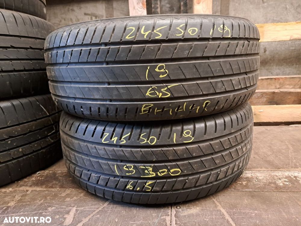 2 anvelope 245/50 R19 Bridgestone omologate BMW - 1