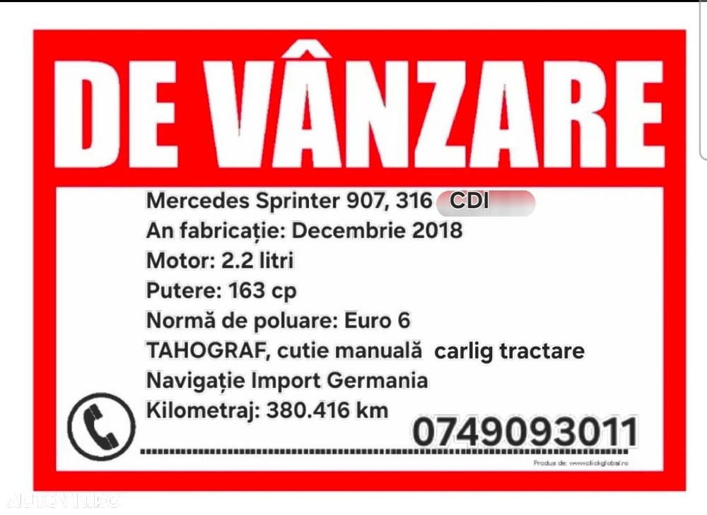 Mercedes-Benz Sprinter 906.235 Sasiu cabina dubla - 12
