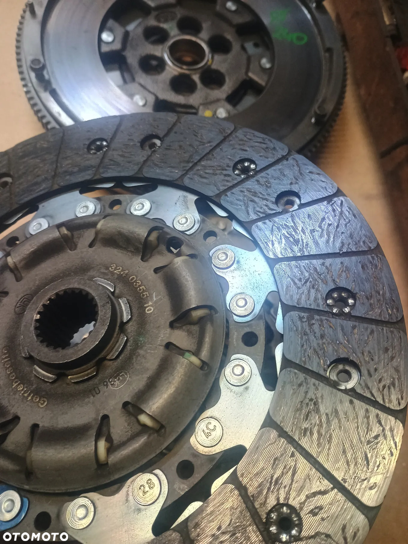 Kompletne dwumasowe sprzęgło 1.9 2.0 TDI 03L105266  03G105266 - 6