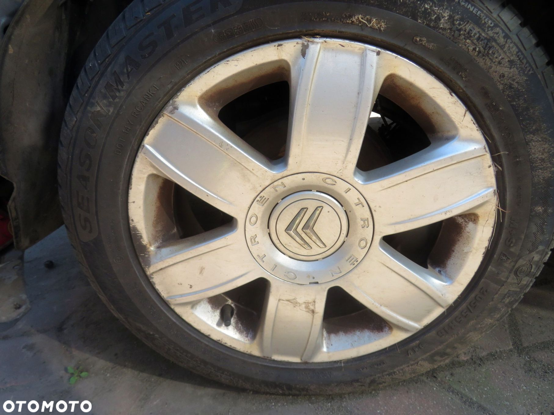 KOŁO FELGA ALUFELGA C4 I  16 4x108  CITROEN - 3
