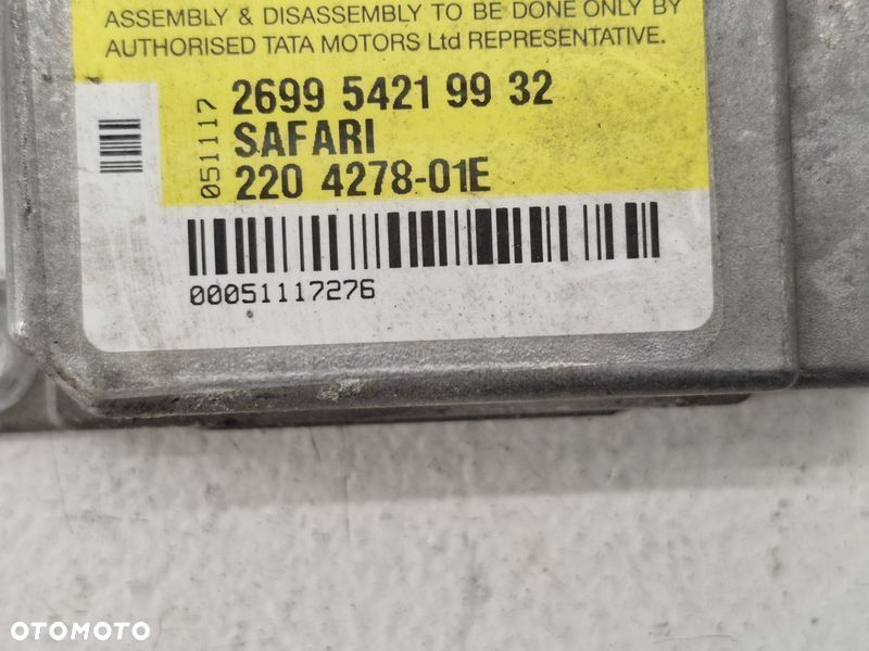 tata safari ii 2 2.2 d sterownik moduł poduszki powietrznej 269954219932 - 2