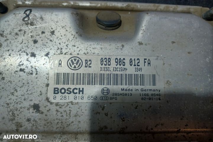 Calculator motor ECU - 1.9 ALH 038906012FA 038906012FA Volkswagen VW - 3