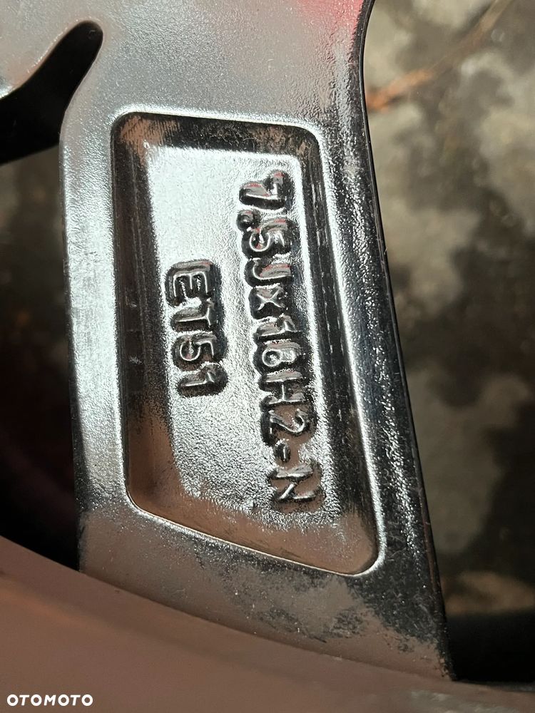 Felga VW Polo 2G 2G0601025AQ 7,5 x 18 ET 51 1szt 5x100 - 3