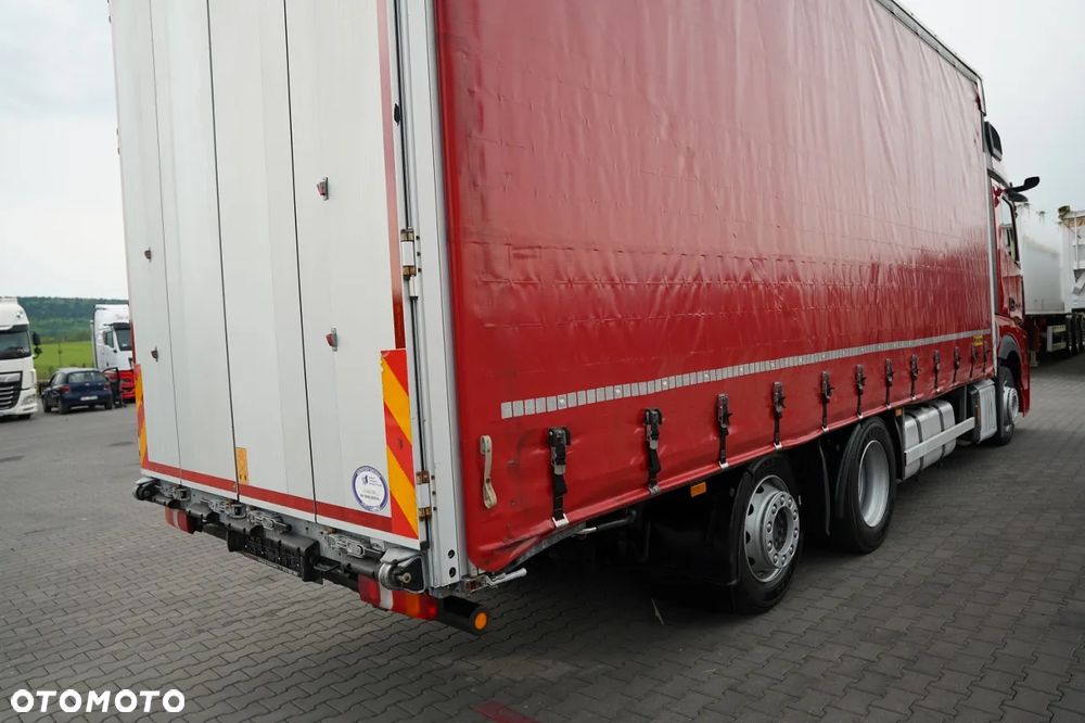 Mercedes-Benz BENZ ACTROS 2545 / FIRANKA - 7,4 M / MEGA / 6x2 / OŚ PODNOSZONA / OŚ PODNOSZONA / WIELTON / 2021 - 16