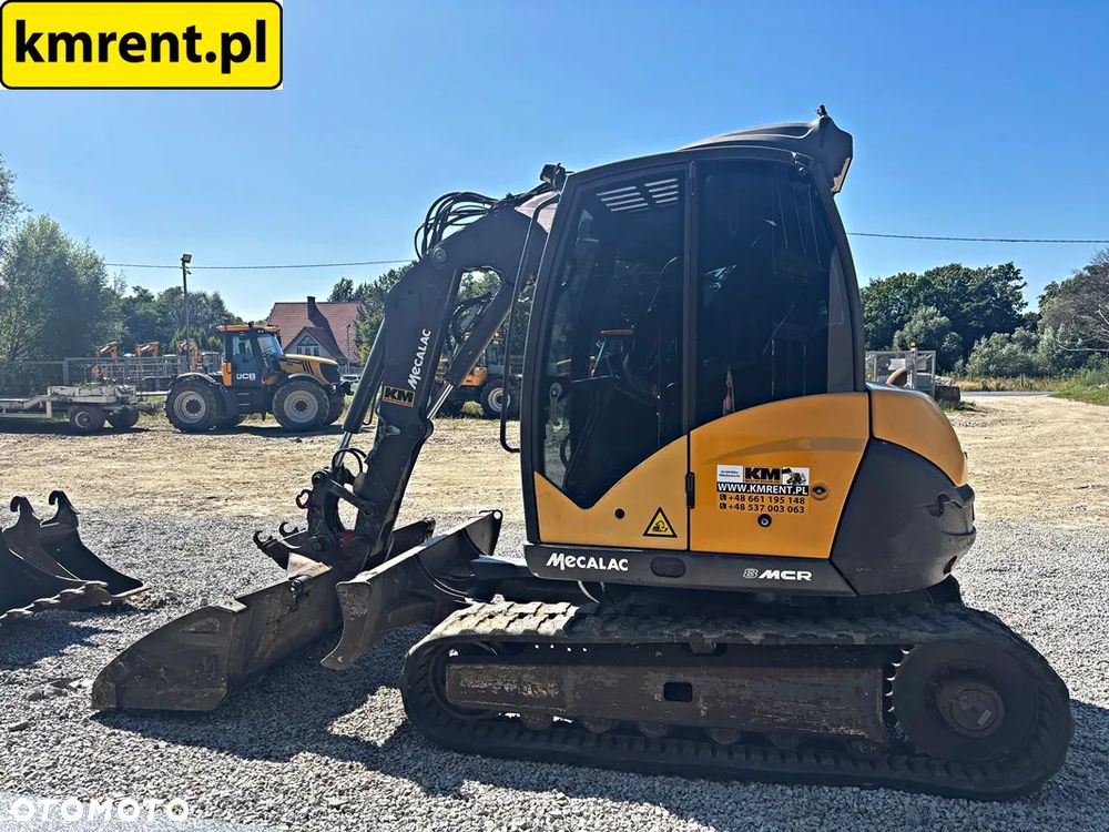Mecalac 8 MCR MINI-KOPARKA 2018R | MECALAC 6 MCR, JCB 8065 8080 8085 85 Z VOLVO ECR 88, CAT 308, 307 , BOBCAT 80 KOMATSU PC 88 - 15