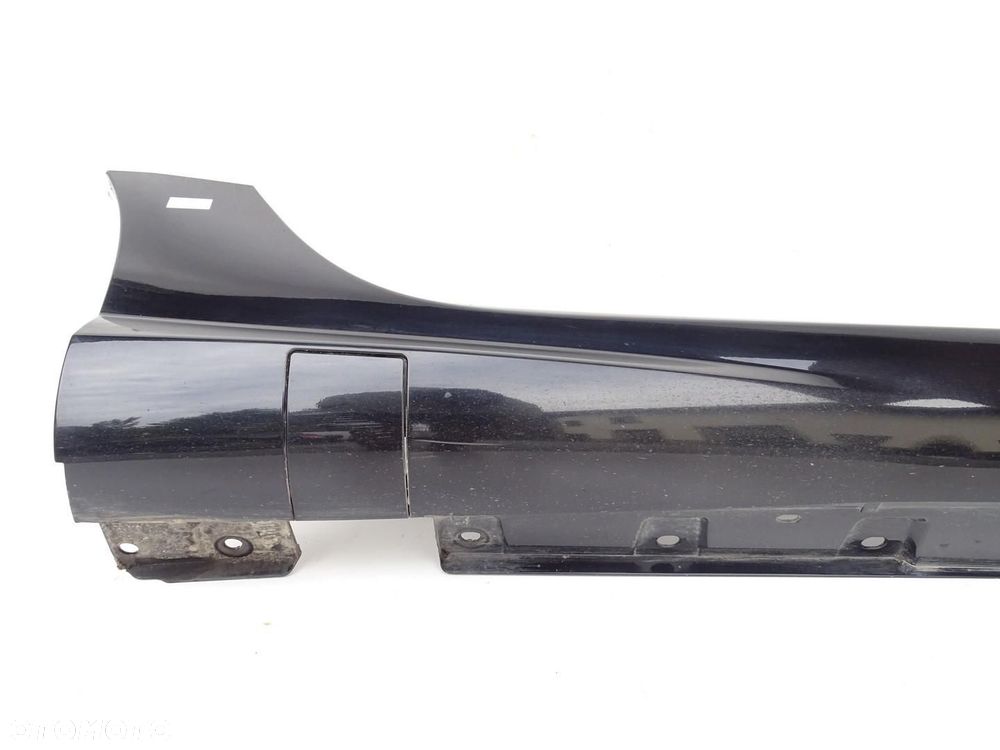 LISTWA PROGOWA NAKŁADKA PRAWA LAKIER 040 MERCEDES SLK R172 W172 AMG CZARNA - 4