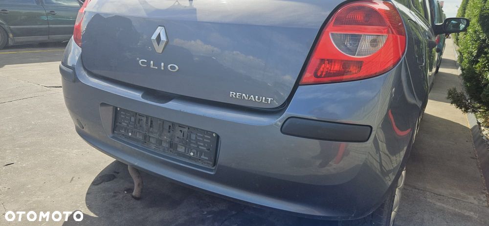 RENAULT CLIO III 05-09 1.4 16V K4J 780 - ZDERZAK TYL TYLNI TEJ47 - 1