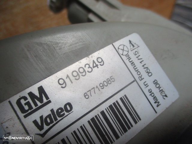 Farol 9199349 OPEL AGILA 2001 1.2 I 75CV 5P VERMELHO Drt H4 VALEO - 2