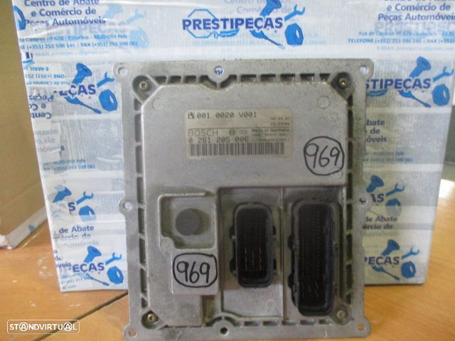 Centralina 0010020V001 0261205006 SMART FORTWO 2004 500T BOSCH SMART CITY 2003 0.7 50CV 3P PRETO - 2