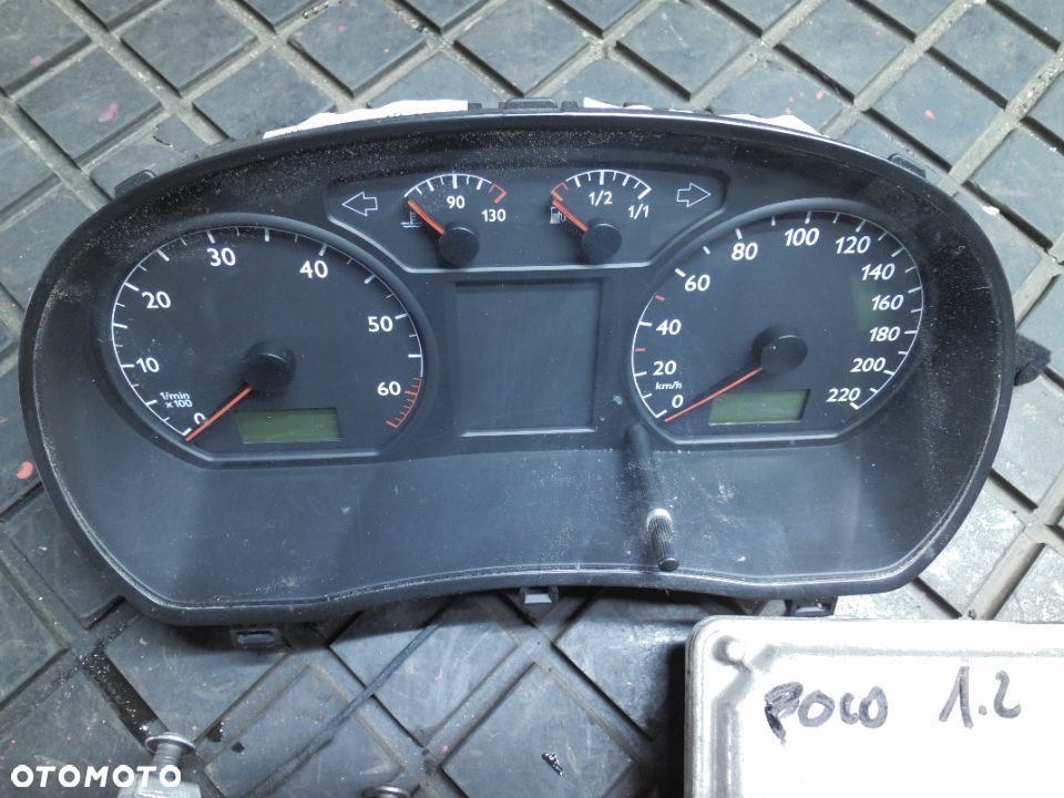 KOMPUTER ZESTAW STARTOWY VW POLO 9N 1.2 6V 03D906032C - 5