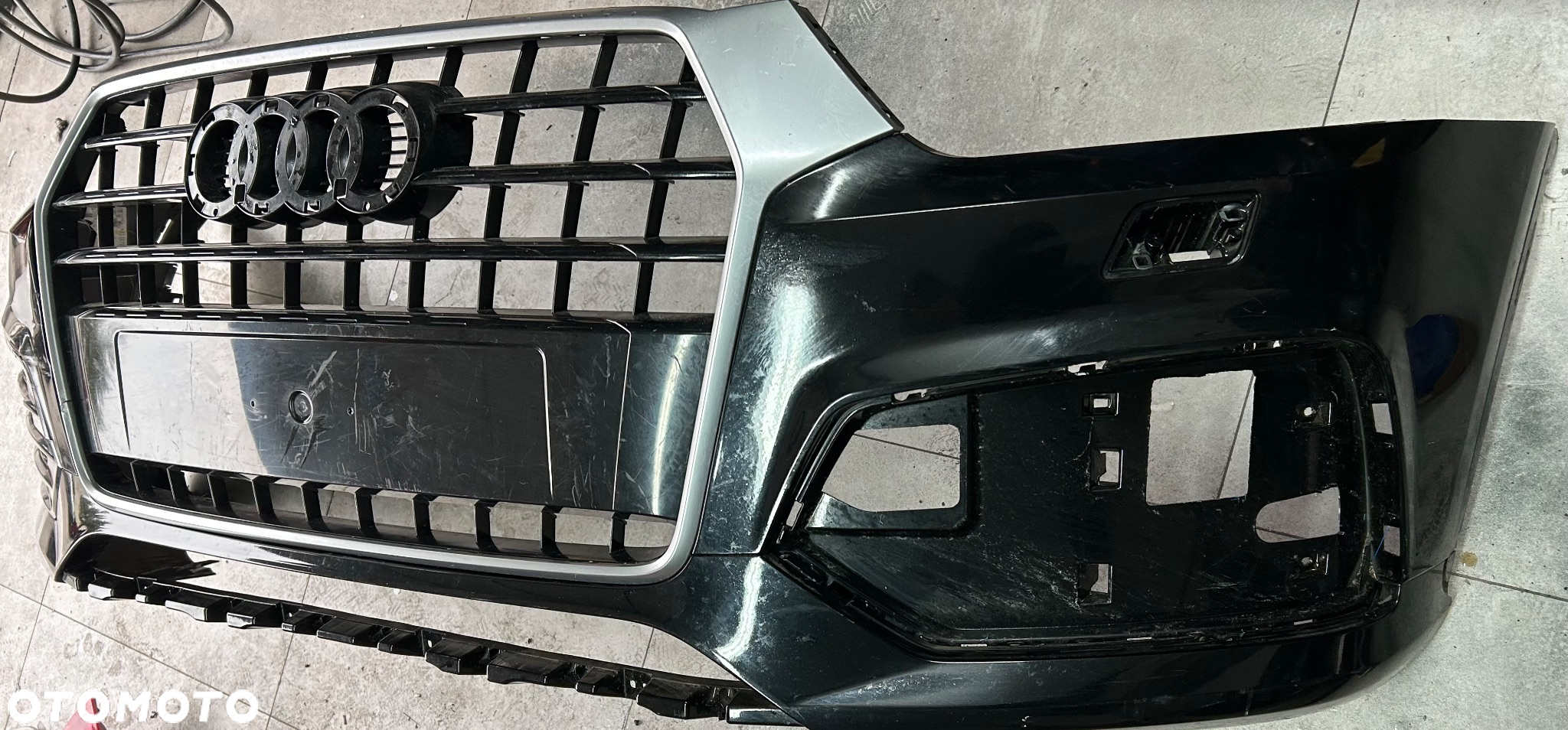 AUDI Q3 8U0 LIFT S-LINE ZDERZAK PRZOD LY9B ORG - 2