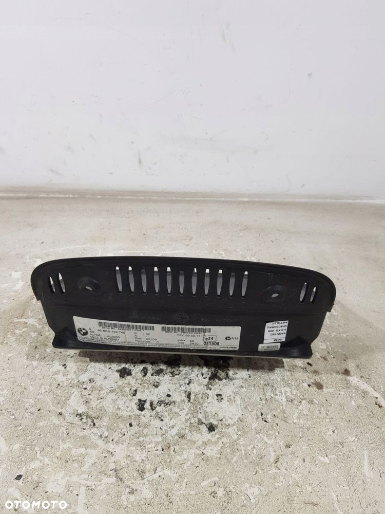 wyświetlacz ekran nawigacji 9193745 bmw e60 e61 lci eu - 4
