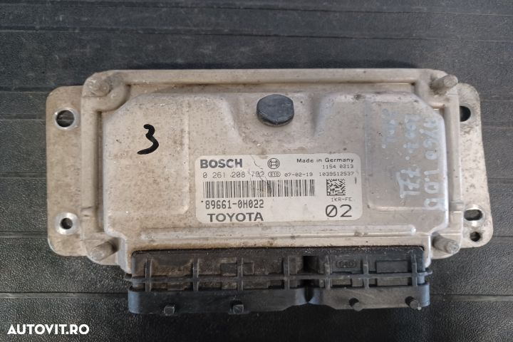 Calculator motor ECU 0261208702 - 1.0B 0261208702 - 1.0B Toyota Aygo - 1