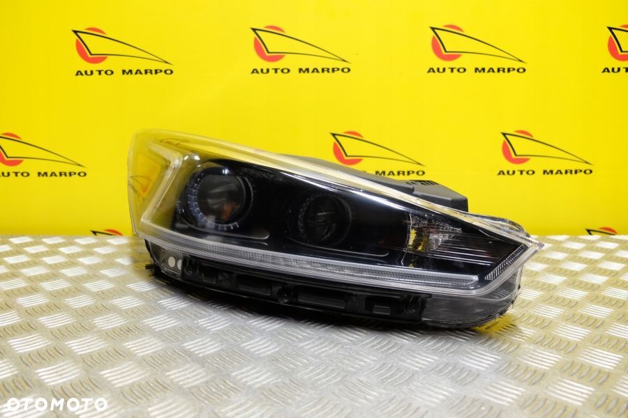 KIA CADENZA 2016- REFLEKTOR LAMPA PRZÓD ZWYKŁA SOCZEWKOWA Z LED PRAWA USA - 5