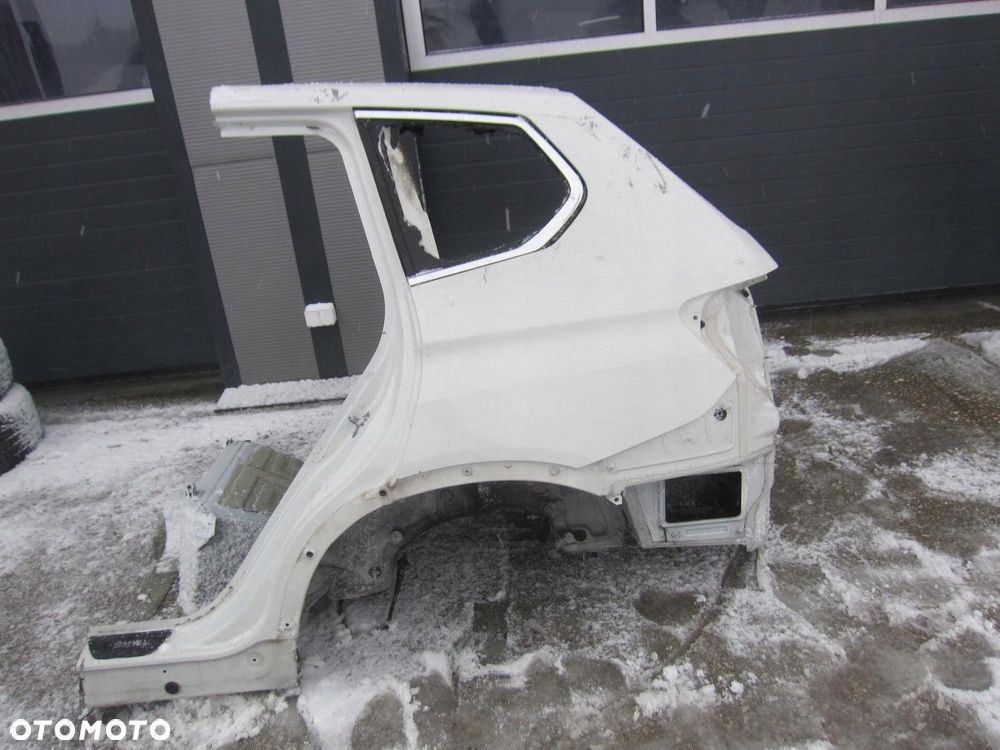 BMW X3 F25 ĆWIARTKA TYLNA LEWA TYŁ BŁOTNIK TYLNY LEWY BIAŁY POSZYCIE - 2
