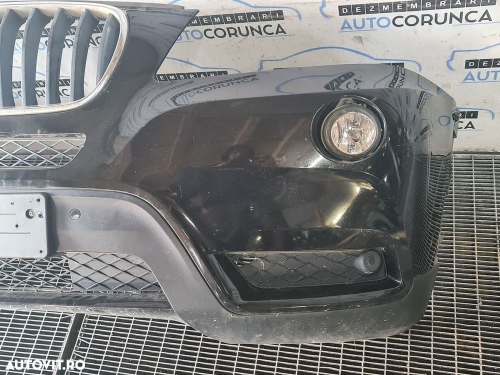 Bara fata BMW X3 F25 2010 - 2014 Schwarz 2 668 (1361) Diesel model fara spalatoare far - 4