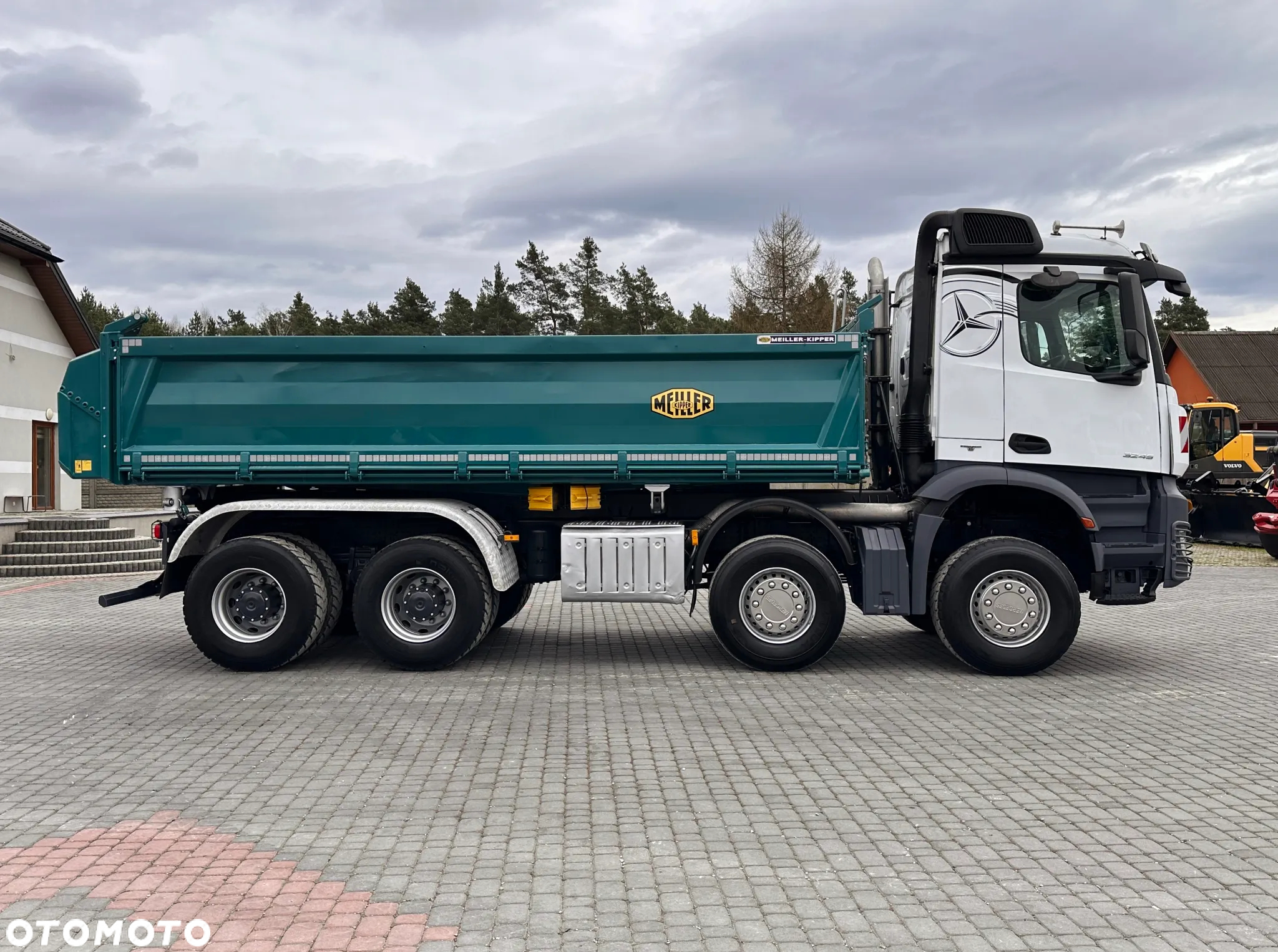 Mercedes-Benz AROCS 3245 8x4 WYWROTKA MEILLER BORDMATIC / ZACZEP DO PRZYCZEPY - 34