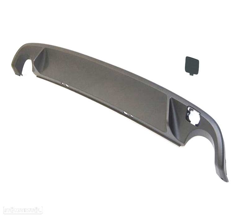 DIFUSOR PARA-CHOQUES TRASEIRO LOOK GTI VOLKSWAGEN VW GOLF 6 MK VI 08-12 + TAMPA GANCHO DE REBOQUE - 2