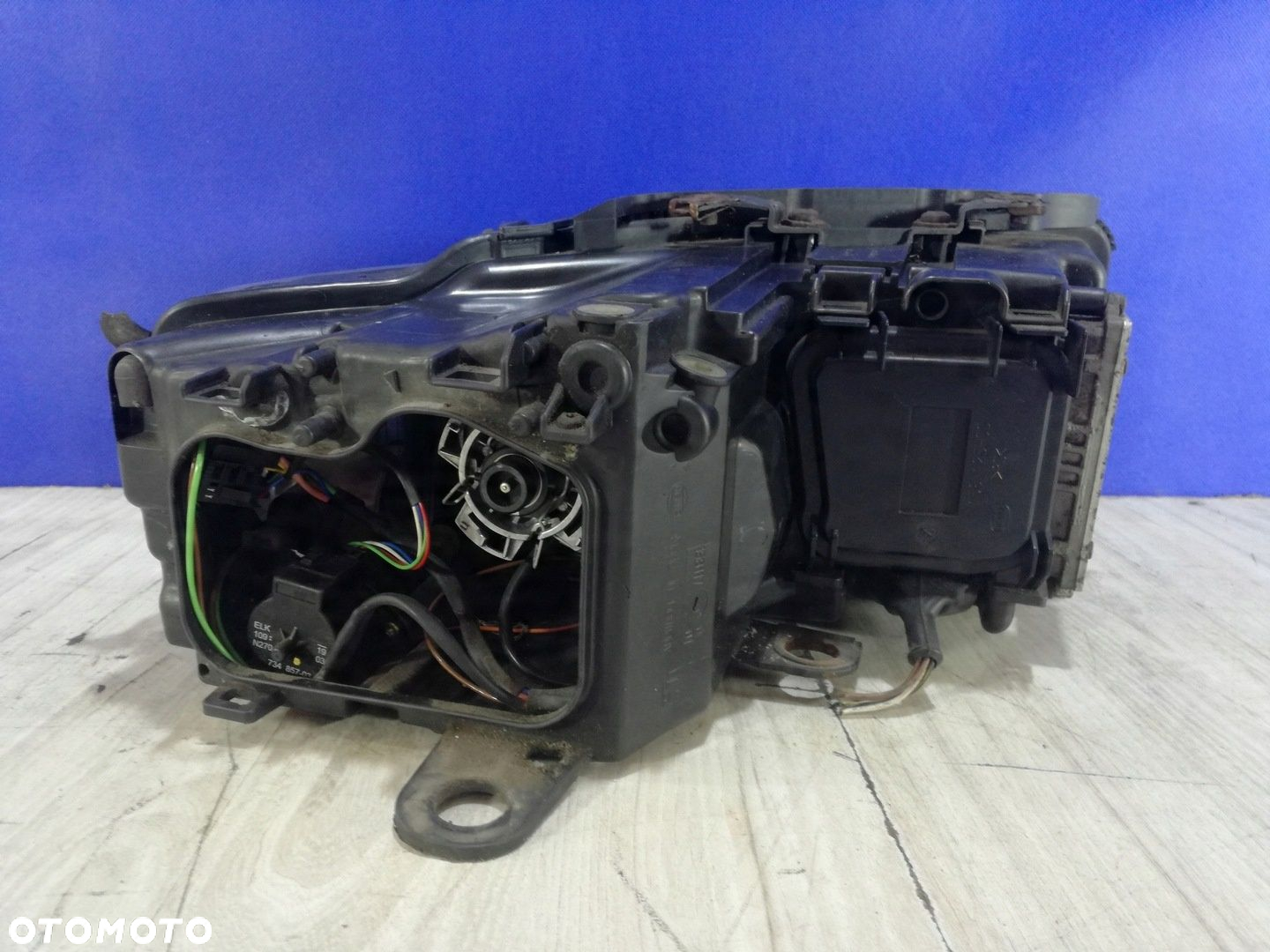 Audi A8 D3 Lift 2005/2009 lampa reflektor lewa Bi-xenon - 3