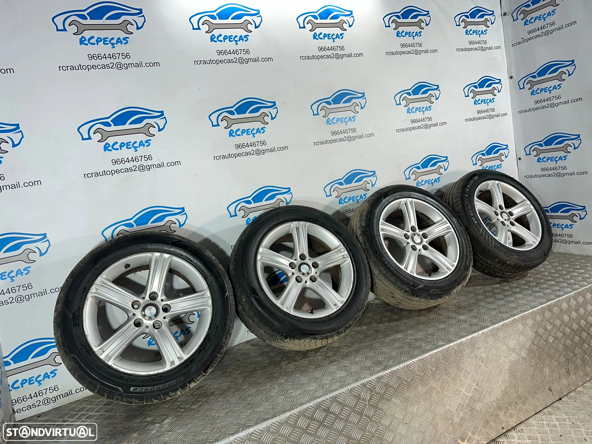 .Conjunto Jantes 17 Originais BMW Style 393 5x120 7.5J ET37 6796242 - 3