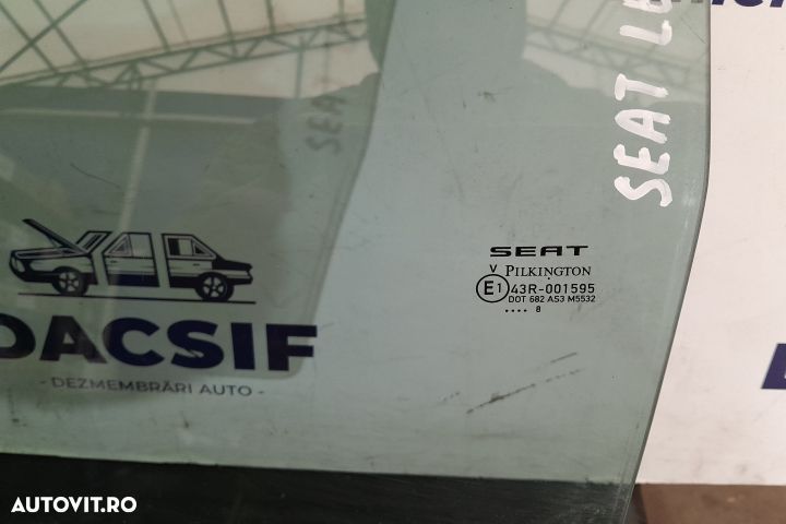 Geam usa spate stanga 43R-001595 43R-001595 Seat Leon 2 1P [facelift] - 3