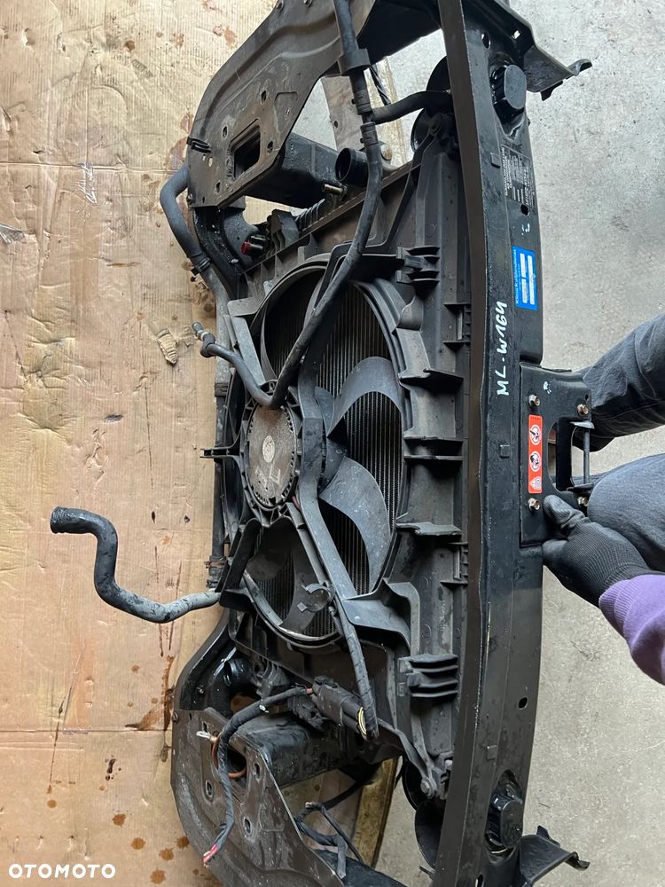 Pas przedni chłodnice wentylator Mercedes ML W164 3.0 CDI - 7