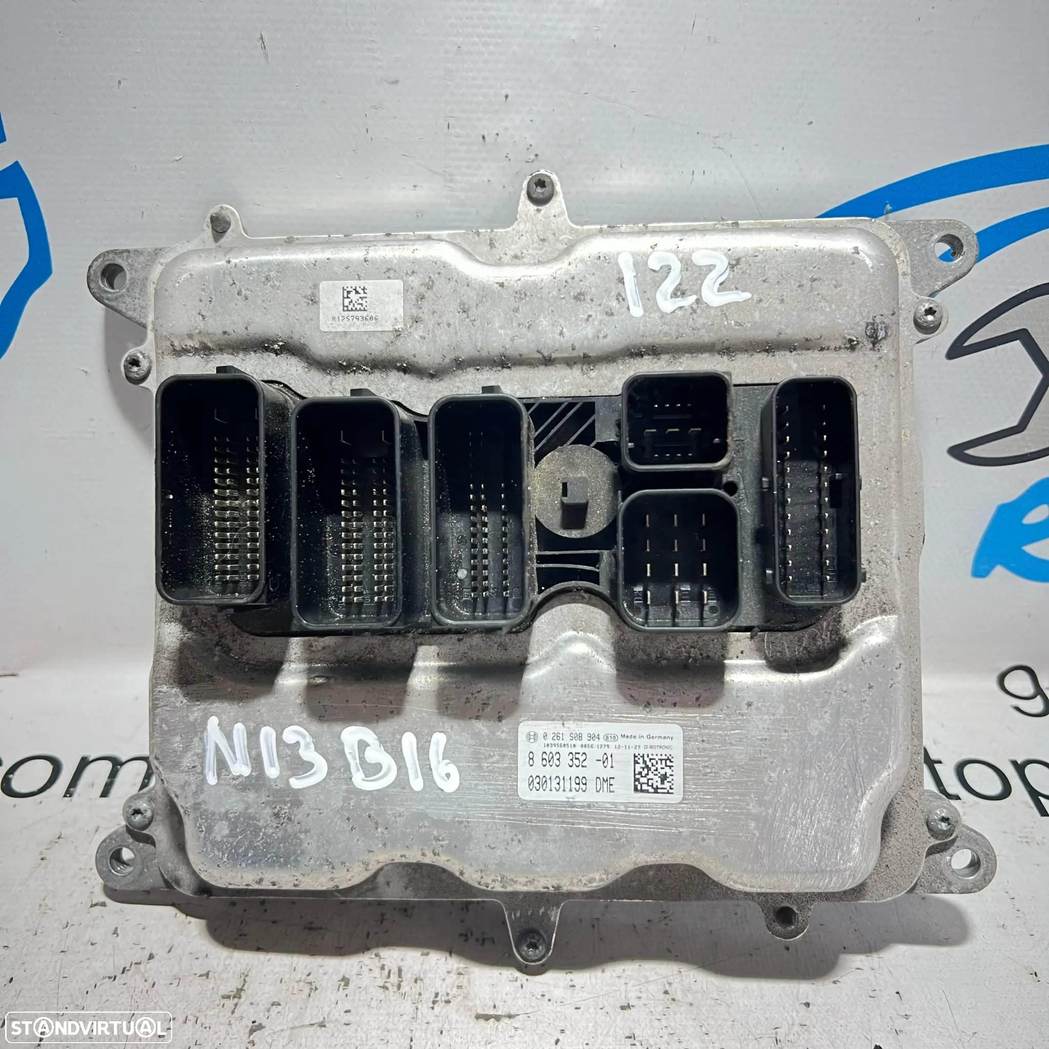 .Centralina Original Motor Bosch BMW 1.6i N13 N13B16 0 261 S08 904 / 8 603 352 - 3