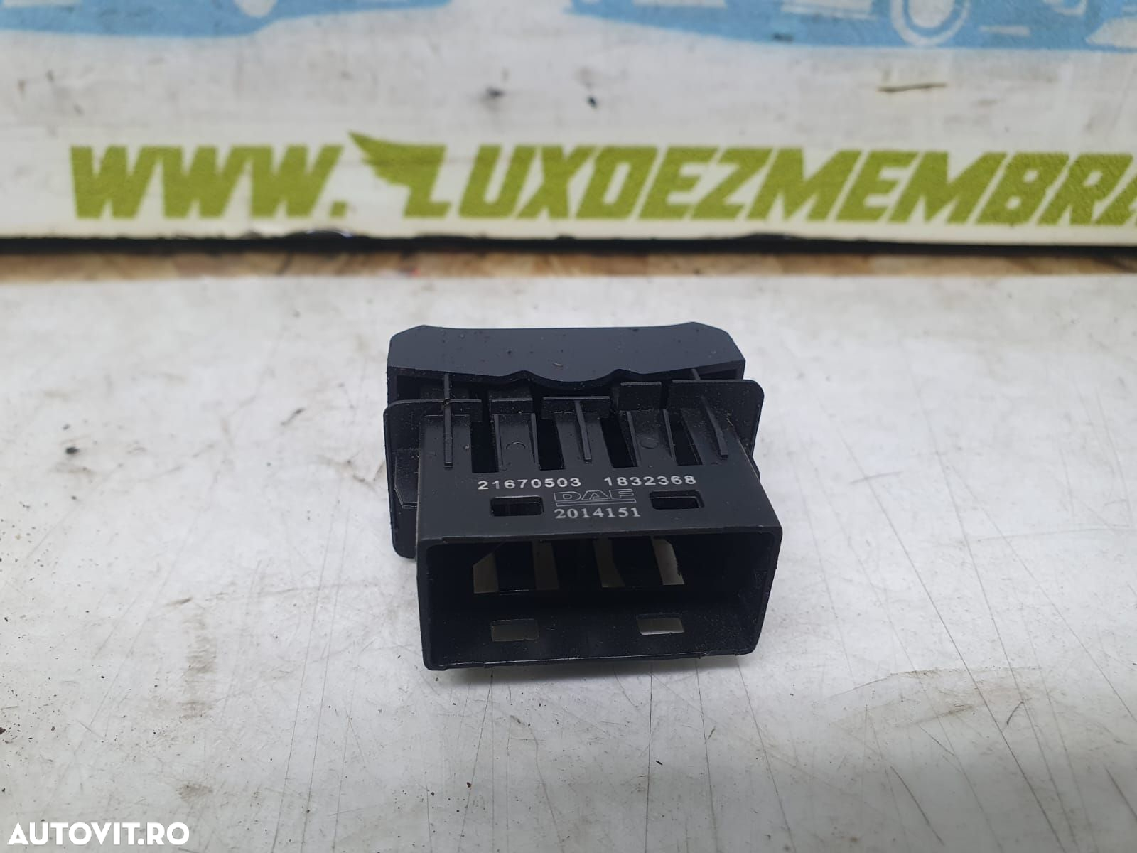 Ornament  Comutator 1832368 Daf XF 105 generatia [2013 - 2021] - 2